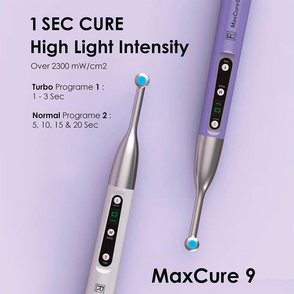 LED Curing lLight Max Cure 9 - מנורת לד להקשייה מיידית אלחוטית