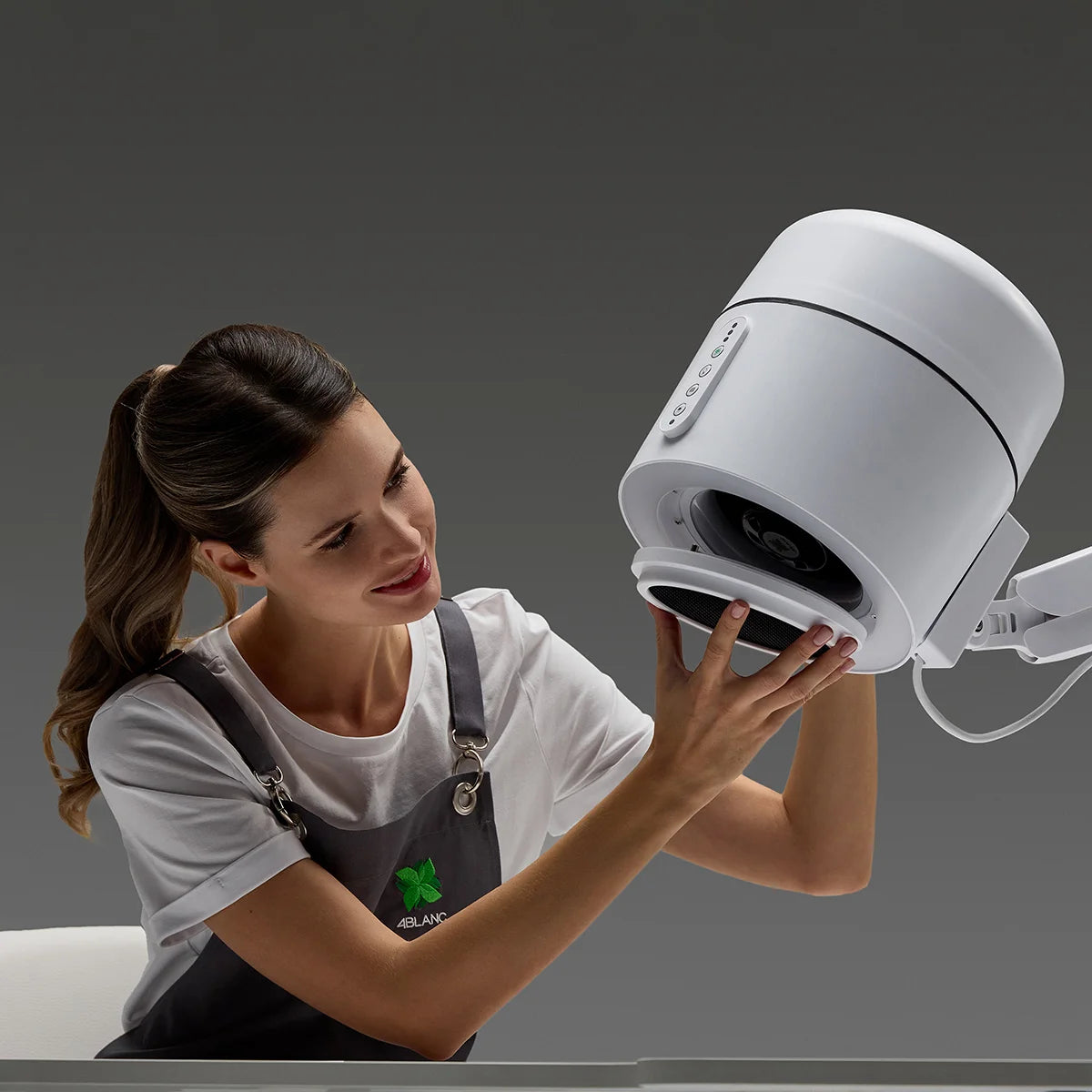 Вертикальный пылесос 4Blanc Maestro с настольным подключением