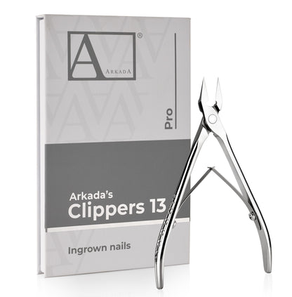Arkada's "PRO" Pliers for Ingrown Nails 13 mm - Кусачки для вросших ногтей 13 мм