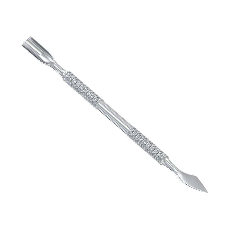 Двусторонний пушер для кутикулы DSI Exclusive – плоский округлый край / заострённый край «клевер»