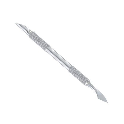 Двусторонний пушер для кутикулы DSI Exclusive – скошенный пушер / заострённый край «клевер»