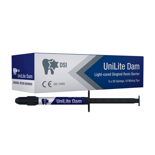 DSI UniLite® DAM – жидкий светополимеризуемый композит для вросших ногтей, 5 шприцев