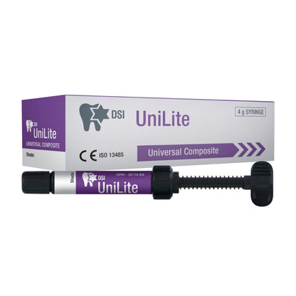 DSI UniLite® — универсальный светоотверждаемый композит для лечения вросшего ногтя, шприц 4 г