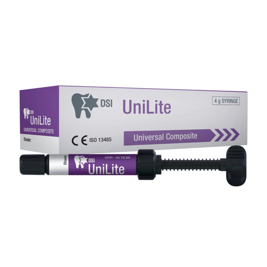 DSI UniLite® — универсальный светоотверждаемый композит для лечения вросшего ногтя, шприц 4 г